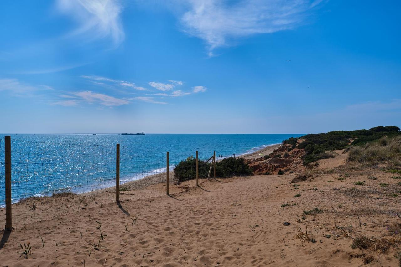 Adosado con jardín y piscina en Chiclana Barrosa-Sancti Petri Vila Novo Sancti Petri Exterior foto